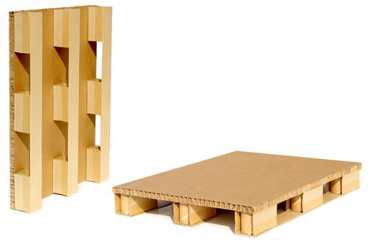 Pallet giấy carton ép cứng, đảm bảo an toàn khi vận chuyển